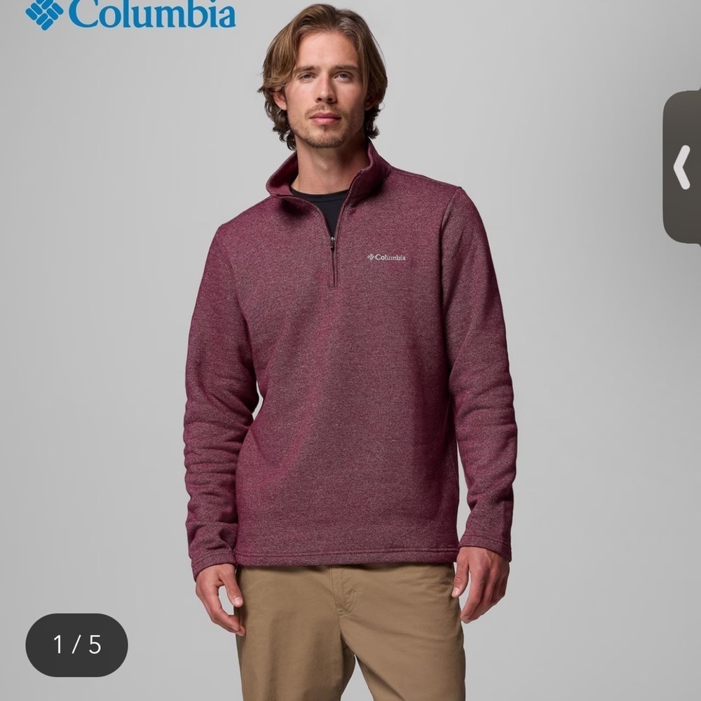 Columbia Great Hart Mountain III Half zip. Mens size XL - Picture 1 of 8